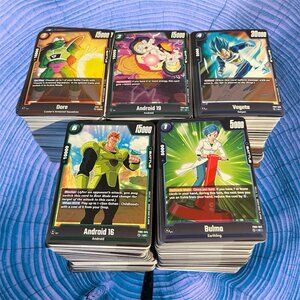 Dragon Ball Super Fusion World 1,000 Cards Bulk Lot TCG DBZ Common Uncommon